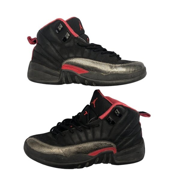 RARE 2012 Air Jordan 12 Retro Black Siren Red Size 8 - Picture 3 of 14